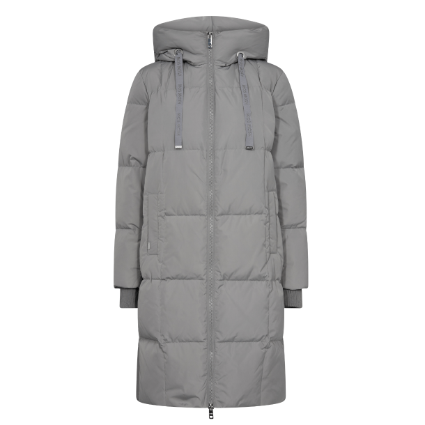 Mos Mosh Jakke - MMNova Square Down Coat - Sharkskin