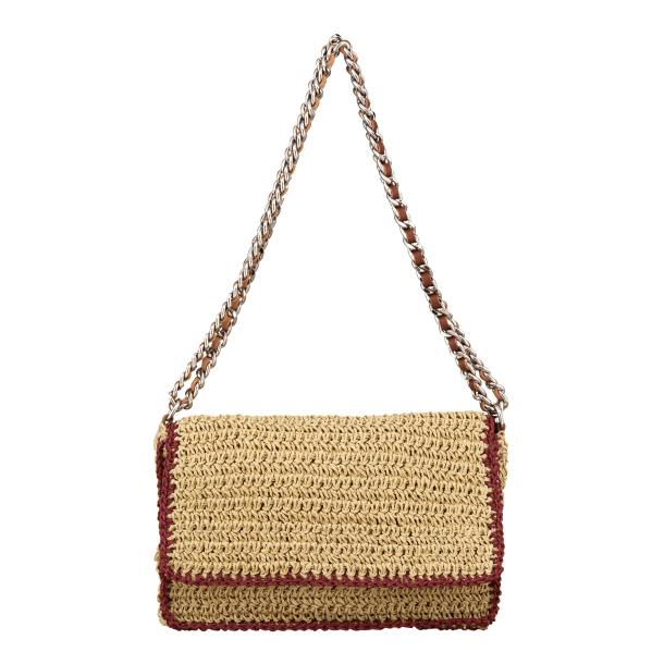Becksöndergaard Taske - Paper Straw Hollis Bag - Light Nature