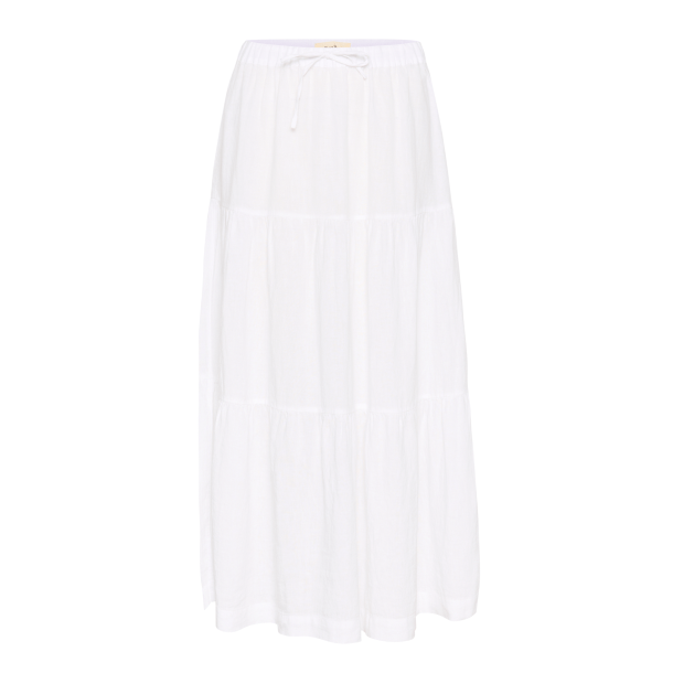 Part Two Nederdel - GetiaPW Skirt - Bright White