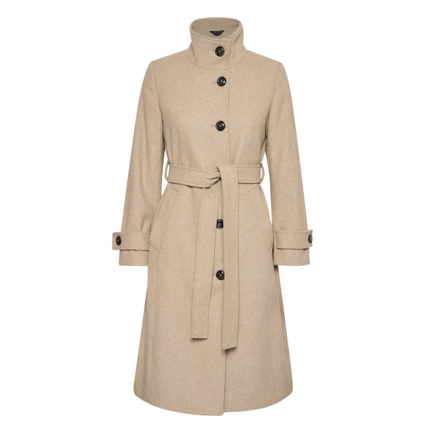 Part Two Frakke - LihannaPW Coat - Light Beige Melange