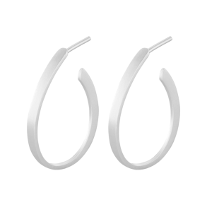 Pernille Corydon reringe - Berlin Creoles Earrings - Slv