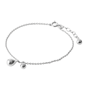 Pernille Corydon Armbnd - Rain Bracelet - Slv