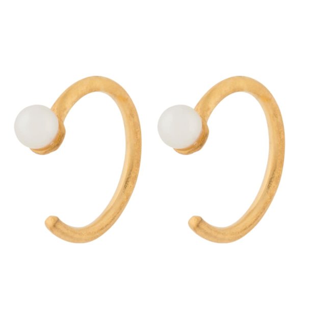 Pernille Corydon reringe - Lagoon Creoles - Forgyldt