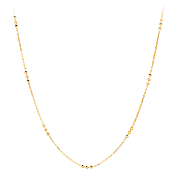 Pernille Corydon Halskde - Eva - Forgyldt 