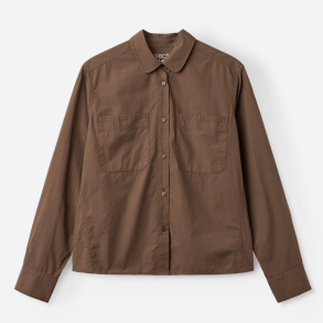 Project AJ117 Skjorte - Hannie - Coffee