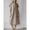 Project AJ117 Kjole - Harietta Dress - Khaki