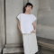 Project AJ117 Bluse - Hebe - Chalk