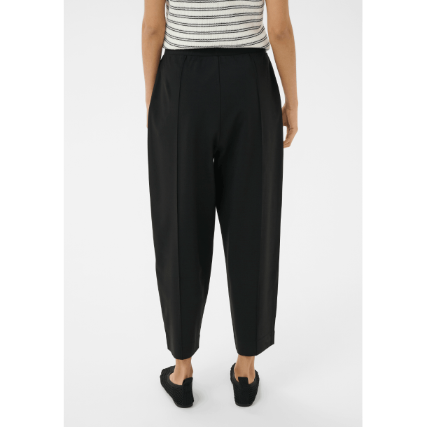 Part Two Bukser - ColisaPW Barrel Jersey Pants - Black