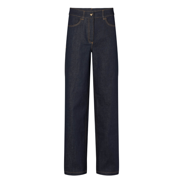 Rue de Femme Bukser - RDFLuna Pants - Blue Denim