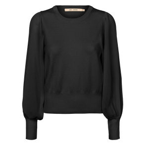 Rue de Femme Bluse - RDFKatricia Knit Blouse - Black