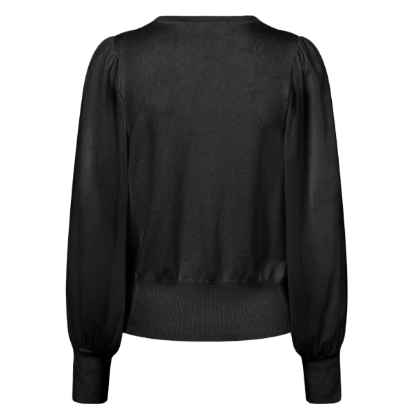 Rue de Femme Bluse - RDFKatricia Knit Blouse - Black
