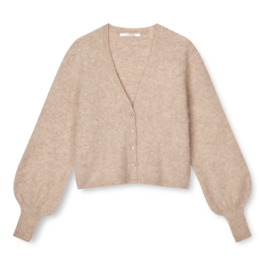 SibinLinnebjerg Strik - Audry - Light Sand Melange