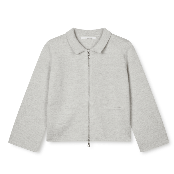 SibinLinnebjerg Strik - Giselle - Light Melange Grey