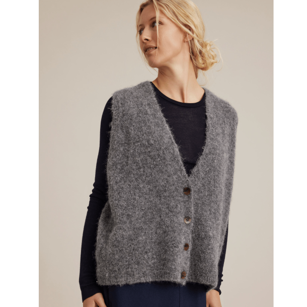 SibinLinnebjerg Strik - Mitte Vest - Antrazit