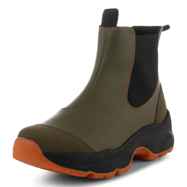 Woden Gummistvler - Siri Waterproof - Dark Olive