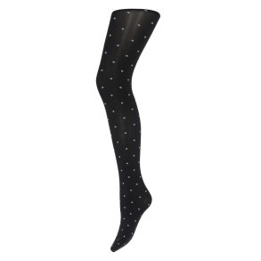 Sneaky Fox Strmpebukser - Dot Pantyhouse 80 - Black