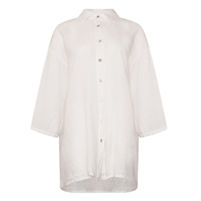 Tiffany Skjorte - Jenna Oversize Shirt - White