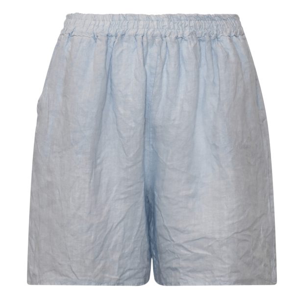 Tiffany Shorts - Tracy Linen Shorts - Light Blue
