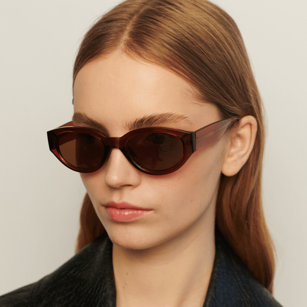 A. Kj�rbede Solbriller - Winnie - Brown