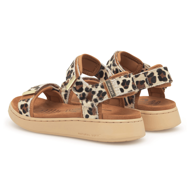 Woden Sandaler - Line - Animal Leopard