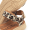 Woden Sandaler - Line - Animal Leopard