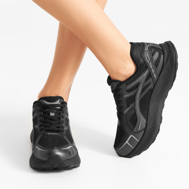 Woden Sneakers - Freja Runner - Black