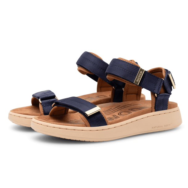 Woden Sandaler - Line - Navy