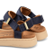 Woden Sandaler - Line - Navy