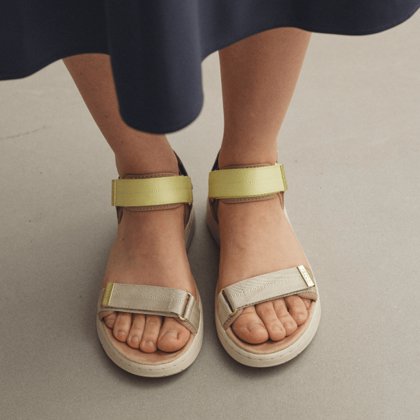 Woden Sandaler - Line - Wax multi