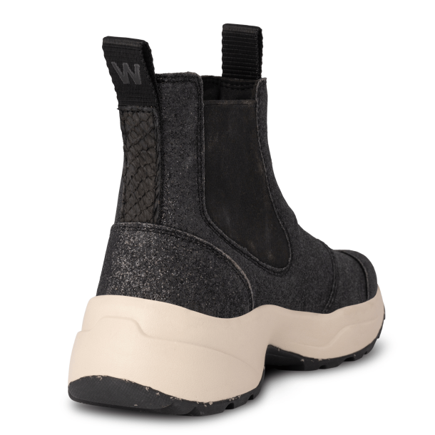 Woden stvler - Silje Glitter - Black