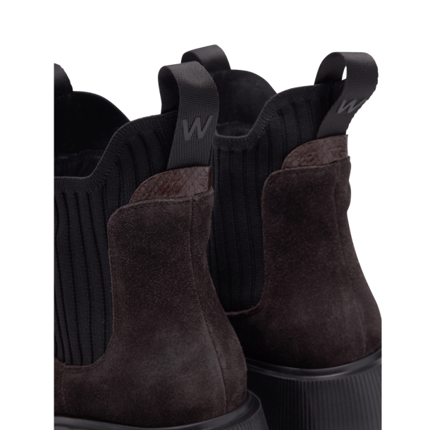 Woden Shoe The Bear Stvler - Isabella Suede - Chocolate