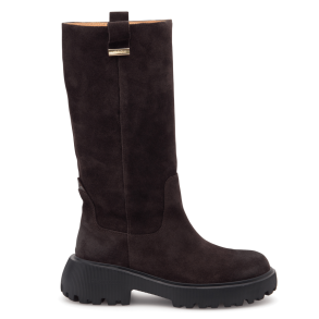 Woden Shoe The Bear Stvler - Lea Suede - Chocolate