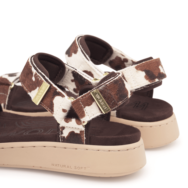 Woden Sandaler - Line Animal - Cow