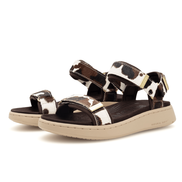 Woden Sandaler - Line Animal - Cow