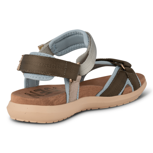 Woden Sandaler - Line Lite - Stone Multi