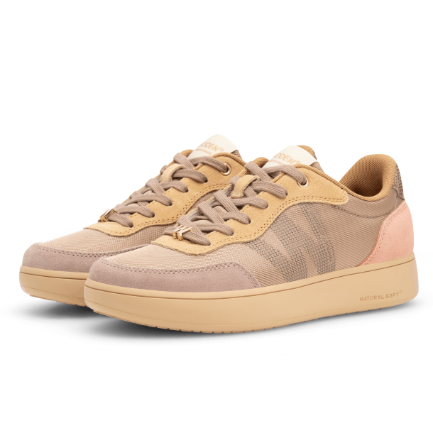 Woden Sneakers - Line Sneaker - Blush Multi