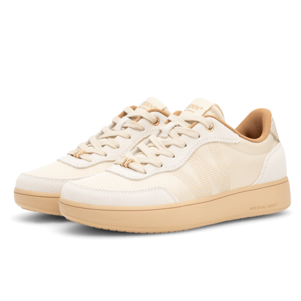 Woden Sneakers - Line Sneaker - Ivory