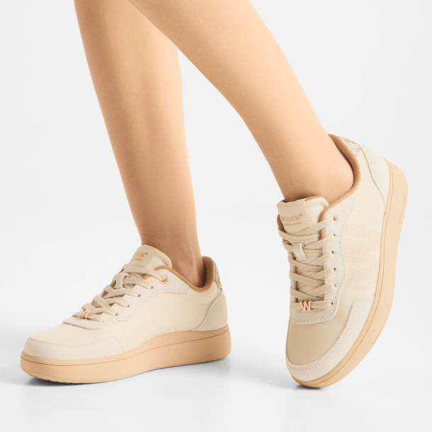Woden Sneakers - Line Sneaker - Ivory