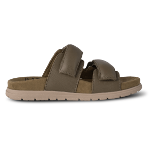 Woden Sandaler - Lisa Leather - Dark Olive