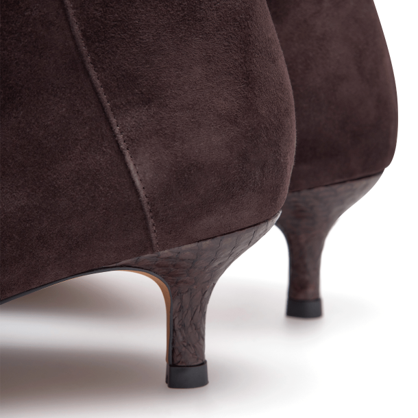 Woden Shoe The Bear Stvler - Saga Zip - Chocolate