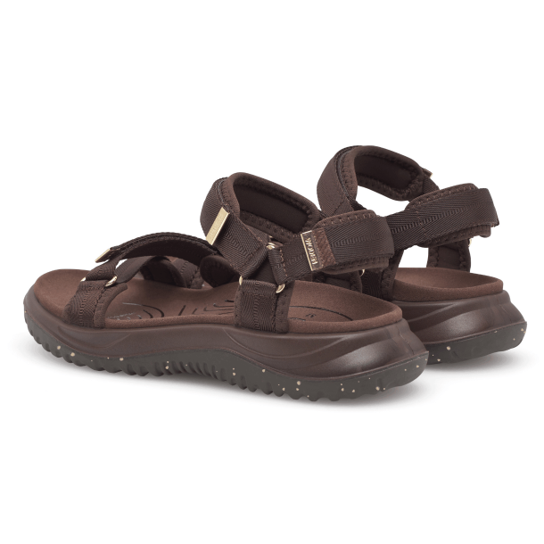 Woden Sandaler - Solvej - Chocolate