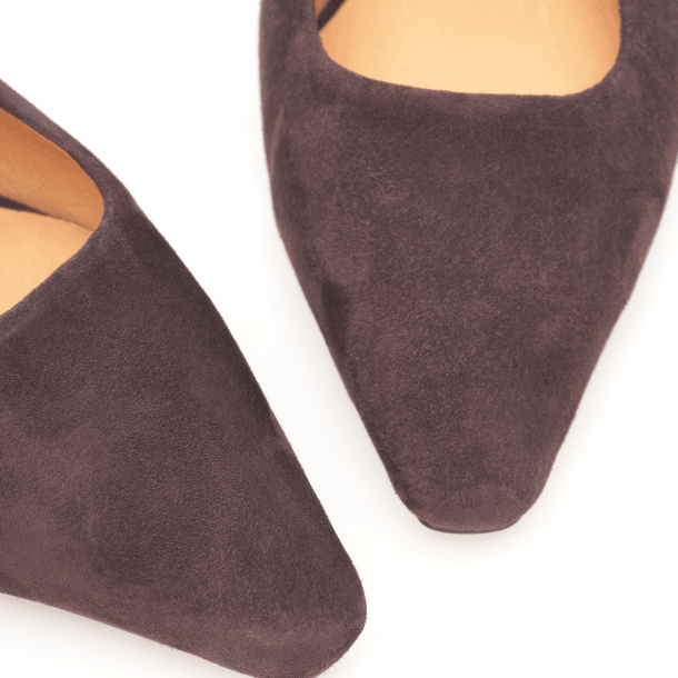 Woden Shoe the Bear Sandal - Julia Suede - Chocolate