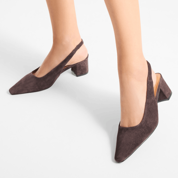 Woden Shoe the Bear Sandal - Julia Suede - Chocolate