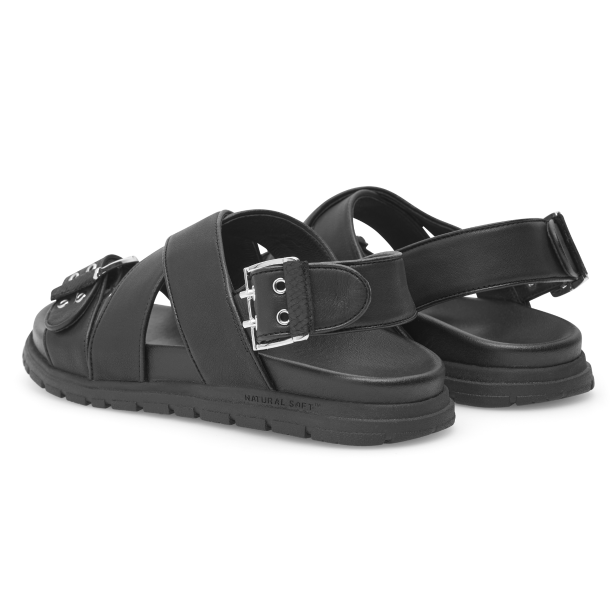Woden Shoe the Bear Sandal - Tea L - Black