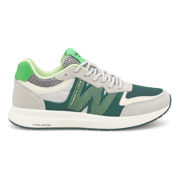 Woden Sneakers - Rigmor Open Mesh - Apple Green Multi