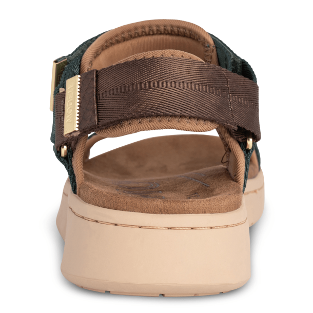 Woden Sandaler - Line - Deep Forest / Chocolate