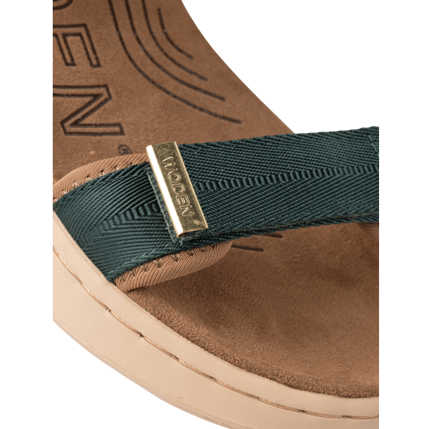 Woden Sandaler - Line - Deep Forest / Chocolate