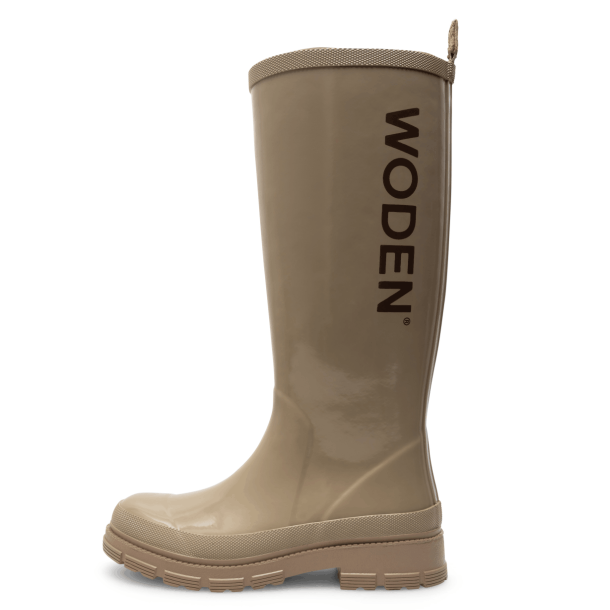 Woden Gummist�vler - Le Glossy Waterproof - Silver Mink
