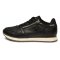 Woden Ydun Leather Zipper Sneakers - Black