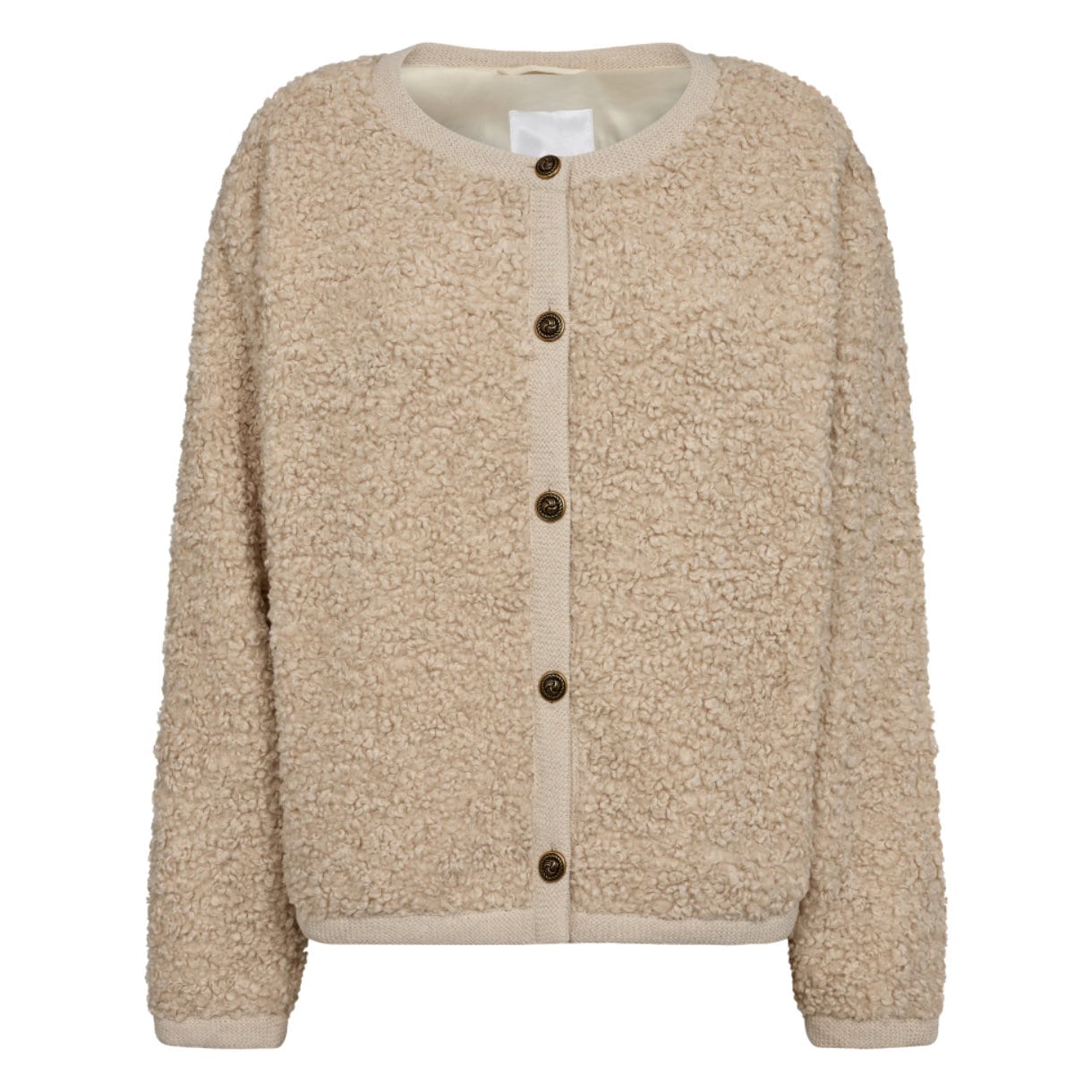 Co'couture | TimmyCC Teddy Jacket - Bone | Buur